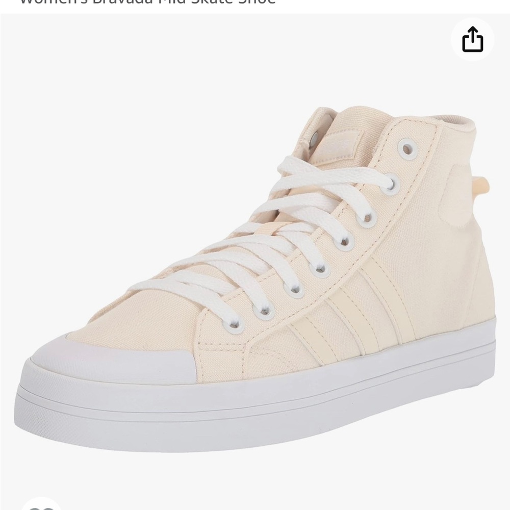 Adidas High-tops with cloudfoam comfort insoles bravada mid size 8